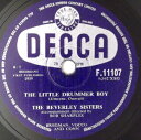 【中古】英78RPM/SP Beverley Sisters The Little Drummer Boy F11107 Decca /00500