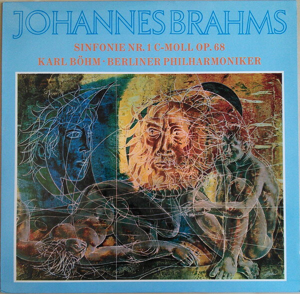 2discs LP Johannes Brahms - Karl Bohm , Sinfonie Nr. 1 C-moll Op. 68 XL172543 Ex Libris /00660