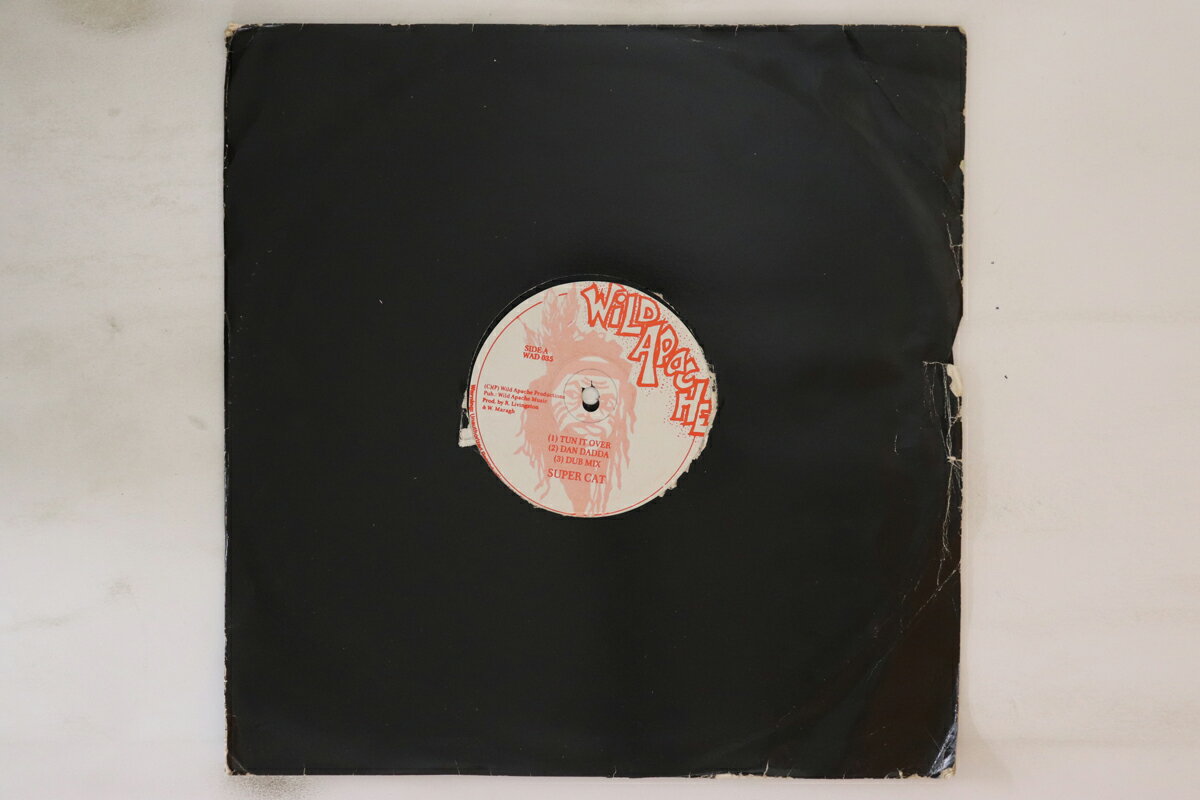 【中古】ジャマイカ12” Super Cat Tun It Over / Dan Dadda WAD035 WILD APACHE /00250