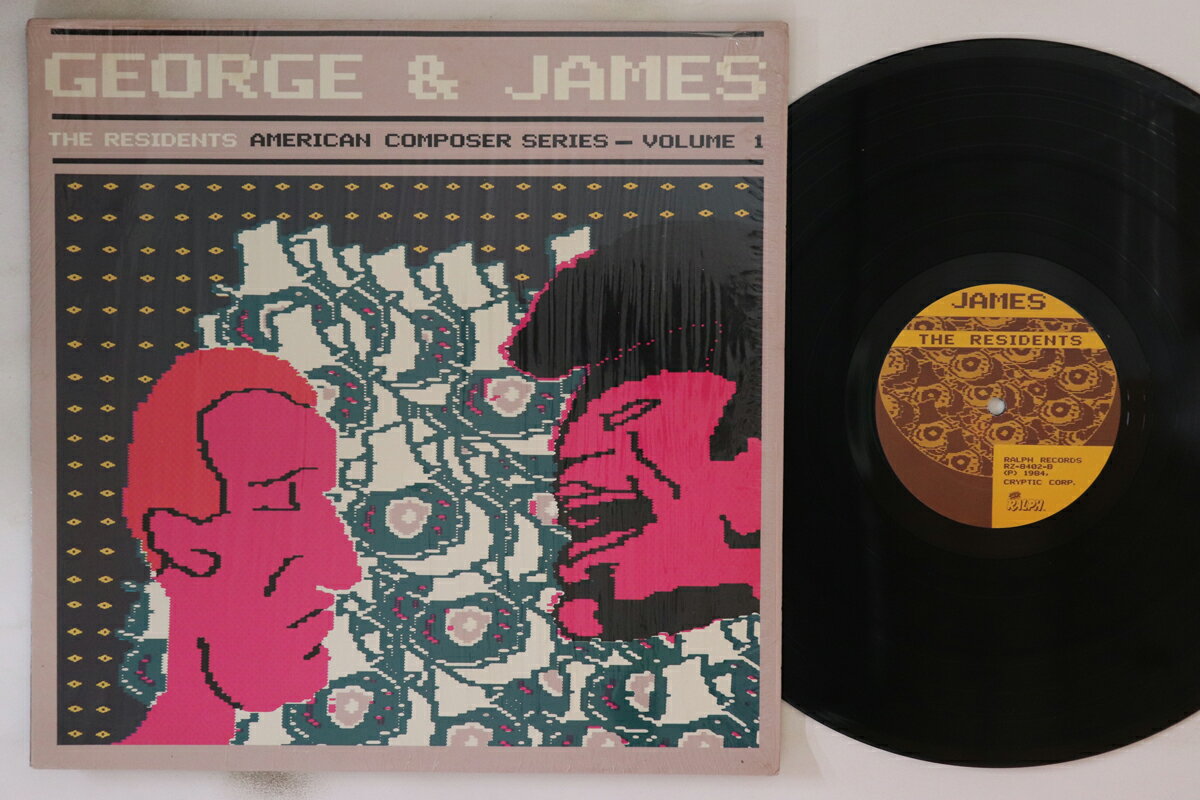 【中古】LP Residents George &amp; James American Composer Series RZ8402 RALPH US Vinyl /00260