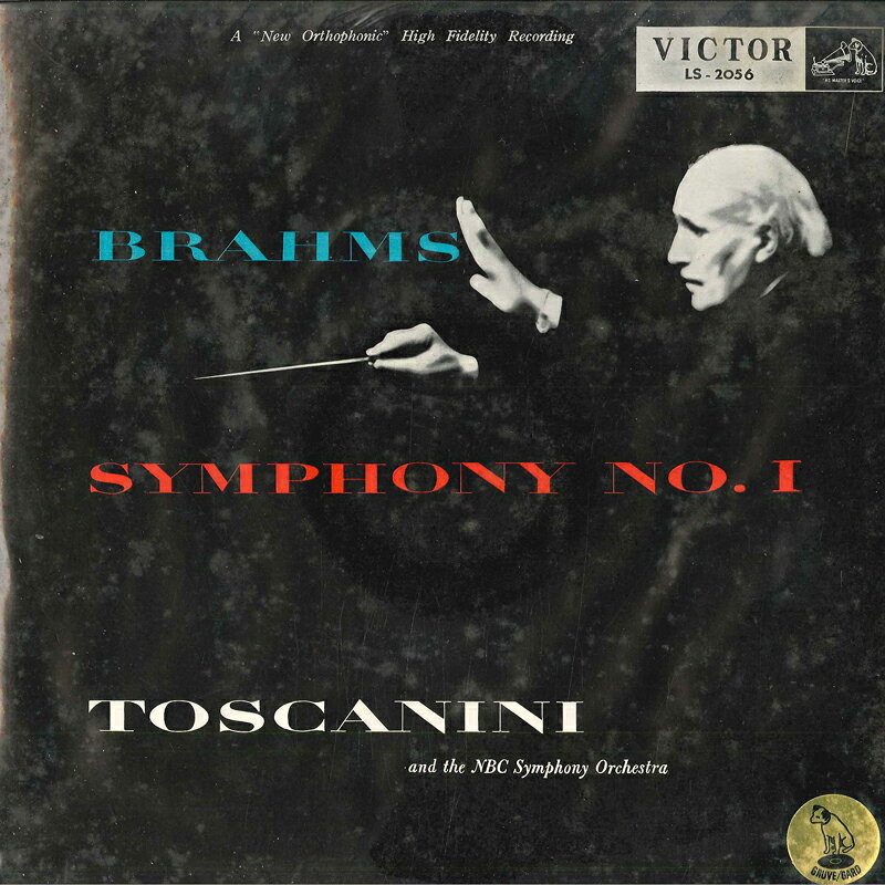 【中古】LP アルトゥーロ・トスカニーニ（指 ブラームス:交響曲 第1番 ハ短調 作品68 LS2056 VICTOR /00260 recordcity-10445788 RECORD CITY 楽天市場店 パッケージ画像