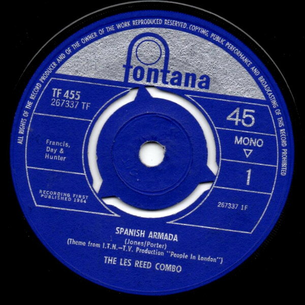 7” Les Reed Combo Spanish Armada TF455 Fontana /00080