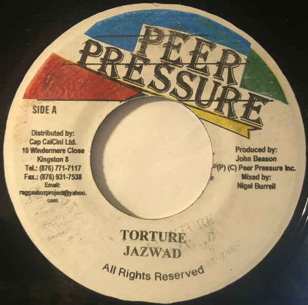 7” Sizzla / Jazzwad Straight To The Top / Torture NONE Peer Pressure /00080