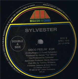 12” Sylvester Call Me (Remix) / Good Feelin SPEC1515 Unidisc, Megatone Re /00250