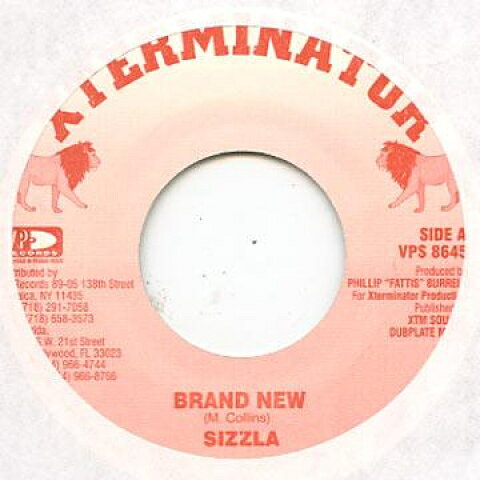 Artist Name: B - 【新品】米7” Sizzla Brand New VPS8645 Xterminator US /00043
