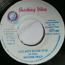 【中古】ジャマイカ7” Beenie Man Golden Bath Tub none Shocking Vibes /00080