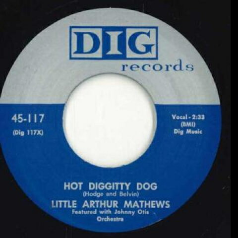 �ڿ��ʡ۱�7�� Little Arthur Mathews, Jonny O Hot Diggitty Dog / Bad Bad Bulldog 45117 Dig UK /00048