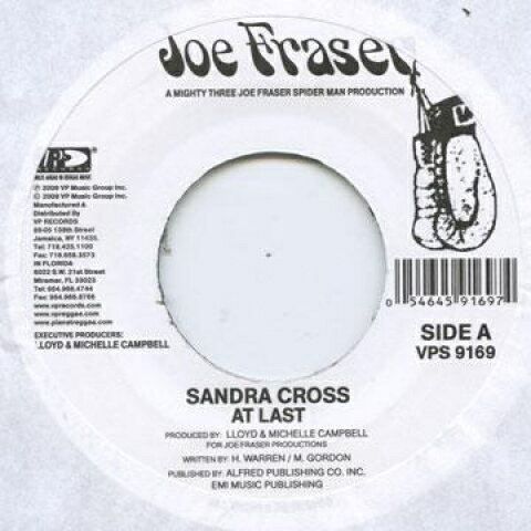 ・アーティスト Sandra Cross ・タイトル At Last ・レーベル・型番 Joe Frasier US VPS9169 ・フォーマット 7インチレコード ・コンディション(盤) 新品 (M) ・コンディション(ジャケット) ・コンディション(帯) オビなし ・特記事項 サンプル画像です。実際の商品の画像ではありません 商品写真はバーコード/カタログ番号に対応したサンプル画像ですので、お送りする商品の画像ではありません。帯やライナーなどの付属品は、特記事項に記載されている場合のみ含まれます。プロモやカラーレコードなどの仕様についても、該当する場合のみ特記事項に記載しています。 【ご購入前に必ずご確認ください】 ・本店サイト(www.recordcity.jp)とは価格、送料が違います ・本店サイト、その他支店のオーダーとは同梱発送できません ・注文確定後に別の注文を頂いた場合、注文同士の同梱は致しかねます。 ・別倉庫から発送しているため、店頭受け渡しは対応しておりません ・一部商品は他の通販サイトでも販売しているため、ご注文のタイミングによっては商品のご用意ができない場合がございます。 ・土日祝日はお休みです 金曜・祝前日9時以降のご連絡またはご入金は、返答または発送が週明け・祝日明けに順次対応となります。 ・ご購入後のキャンセル不可 ご購入後のキャンセルはいかなる理由においてもお受けできません。ご了承の上、ご購入くださいませ。 ・日本郵便(ゆうパック/ゆうメール)によるお届けになります。 ・中古品であることをご理解ください 当ストアでは中古商品を主に販売しております。中古品であることをご理解の上ご購入ください。また、一部商品はRecordCityオンラインストアで試聴可能です。 ・返品について お客様のご都合による返品は一切承っておりません。 表記の内容と実際の商品に相違がある場合、また針飛び等で返品・返金をご希望される場合は、商品の到着後1週間以内にご連絡ください。商品の返送をこちらで確認後、キャンセル・返金を行います。 コンディションVG以下の商品は返品できません。プレイに影響のない表面のこすれ傷、プレス起因のノイズ盤は返品の対象外です。 【コンディション表記】 ・ほぼ新品(M-)(Like New) 完全な新品。未使用。当店ではほぼ使用しません ・非常に良い(EX)(Excellent) 中古盤として美品な状態。わずかな経年を感じるものの傷みを感じさせない、当店基準で最高の状態 ・良い(VG+)(Very Good Plus) 丁寧に扱われた中古品で、軽い使用感がみられる。 ・可(VG)(Acceptable) 使い込まれた中古品で、「良い」よりもさらに使用感がみられる。 ・悪い(VG-)(Bad) 状態が悪いアイテム。使用の保障はなく、再生不可、針飛び、目立つノイズがあるかもしれない。状態によるクレーム不可。返品不可。 ・非常に悪い(G)(Very Bad) 「悪い」よりさらに状態が悪いアイテム。使用の保障はなく、再生不可、針飛び、目立つノイズがあるかもしれない。状態によるクレーム不可。返品不可。 ・ジャンク(Fair)(Junk/Fair) 割れている、反っている、水ダメージがある、カビ、ジャケットが分離している、ひどい書き込み、ひどい擦れなど最低の状態。使用の保障はなく、再生不可、針飛び、目立つノイズがあるかもしれない。状態によるクレーム不可。返品不可。 ・ジャンク(Poor)(Junk/Poor) 割れている、反っている、水ダメージがある、カビ、ジャケットが分離している、ひどい書き込み、ひどい擦れなど最低の状態。使用の保障はなく、再生不可、針飛び、目立つノイズがあるかもしれない。状態によるクレーム不可。返品不可。