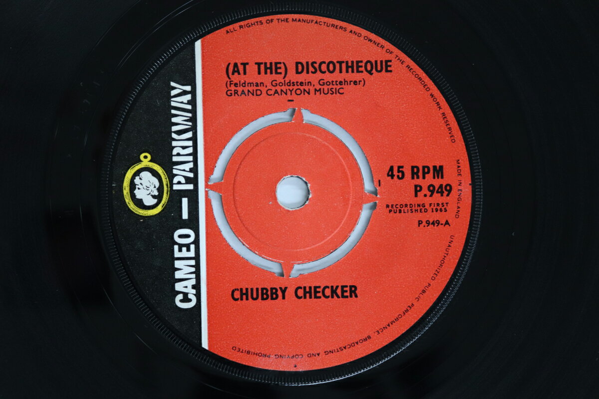 英7” Chubby Checker (At The) Discotheque / Do The Freddie P949 Cameo Parkway /00080