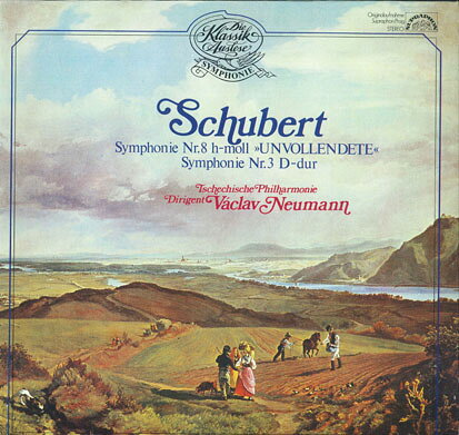 LP ヴァーツラフ・ノイマン, チェコ シューベルト 交響曲 第8番 ロ短調, D.759 未完成 / 交 25928HK SUPRAPHON EURODISC /00260
