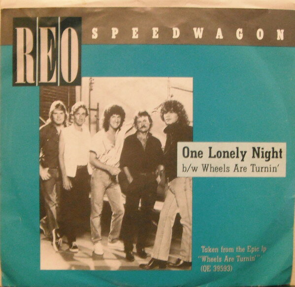Other - 【中古】7” REO Speedwagon One Lonely Night 3404848 Epic /00080