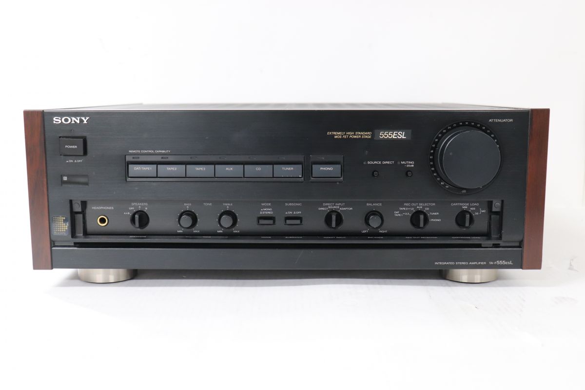 【中古】Sony ソニー TA-F555ESL Amplifier アンプリファイア /24000