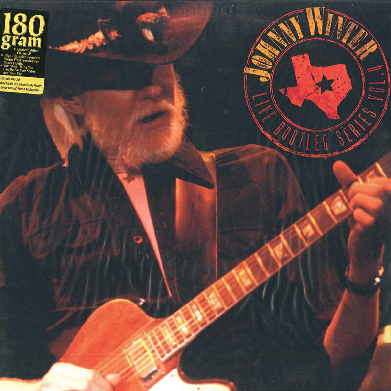 【新品】米LP Johnny Winter Live Bootleg Series Vol. 4 FRM11008 Friday Music /00260