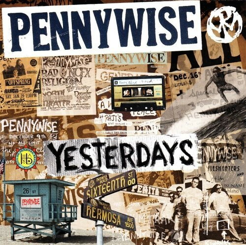 【新品】米LP Pennywise Yesterdays 873501 Epitaph /00260