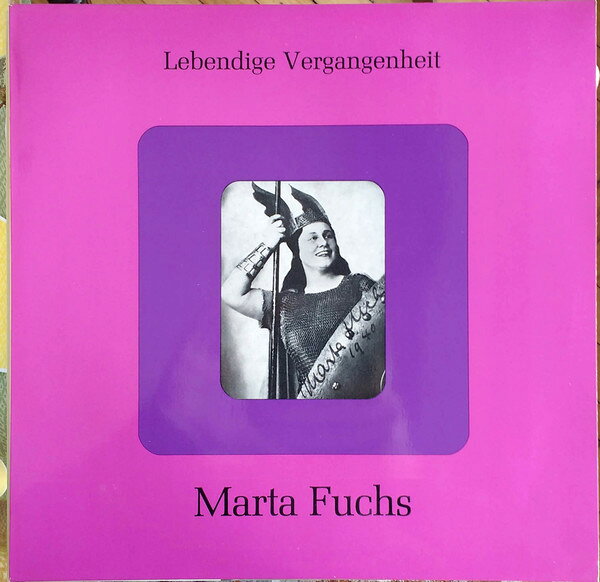 LP Marta Fuchs Marta Fuchs LV44 Lebendige Vergangenh /00260