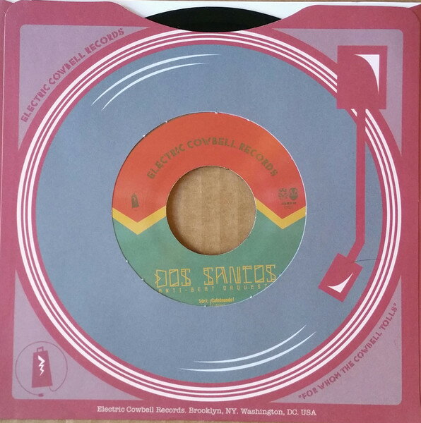 【新品】米7” Dos Santos Anti-Beat Orquesta !Cafeteando! ECR031 Electric Cowbell Rec /00080