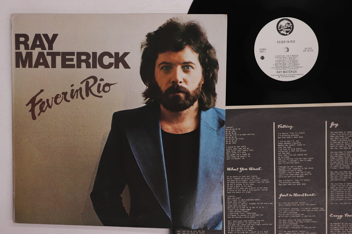 LP Ray Materick Fever In Rio CA1013 Casino /00260