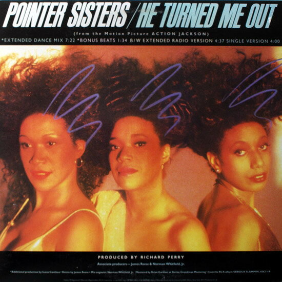 【中古】LP Pointer Sisters He Turned Me Out 68651RD RCA VICTOR /00250
