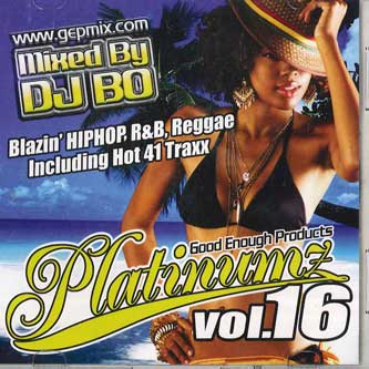 【中古】台湾MIX CD Dj Bo Platinumz Vol.16 NONE /00110