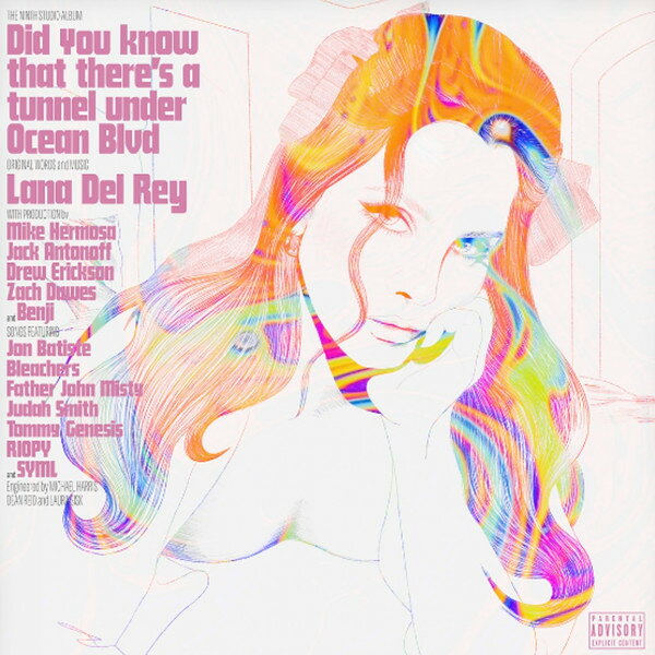 【新品】ワールドワイド2LP Lana Del Rey Did You Know That Theres A Tunnel Under Ocean Blvd 602465249149 Polydor /00520