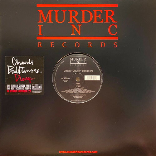 【新品】米12” Charli ”Chuck” Baltimore Diary / No One Does It Better 4400639241 /00250