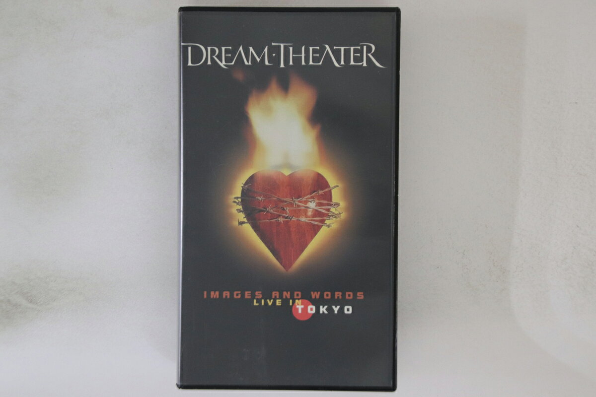 VHS Dream Theater Images And Words Live In Tokyo AMVY8073 MMG /00300