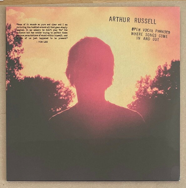 2discs LP Arthur Russell Open Vocal Phrases Where Songs Come In And Out AU10281 AUDIKA RECORDS 未開封 /00500
