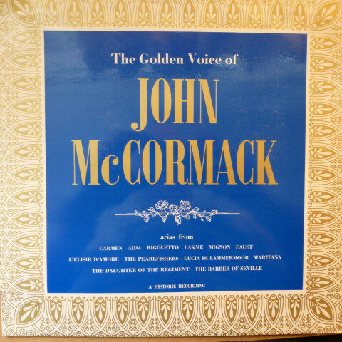 【中古】LP John McCormack The Golden Voice Of John McCormack FDY2068 Saga FDY /00260