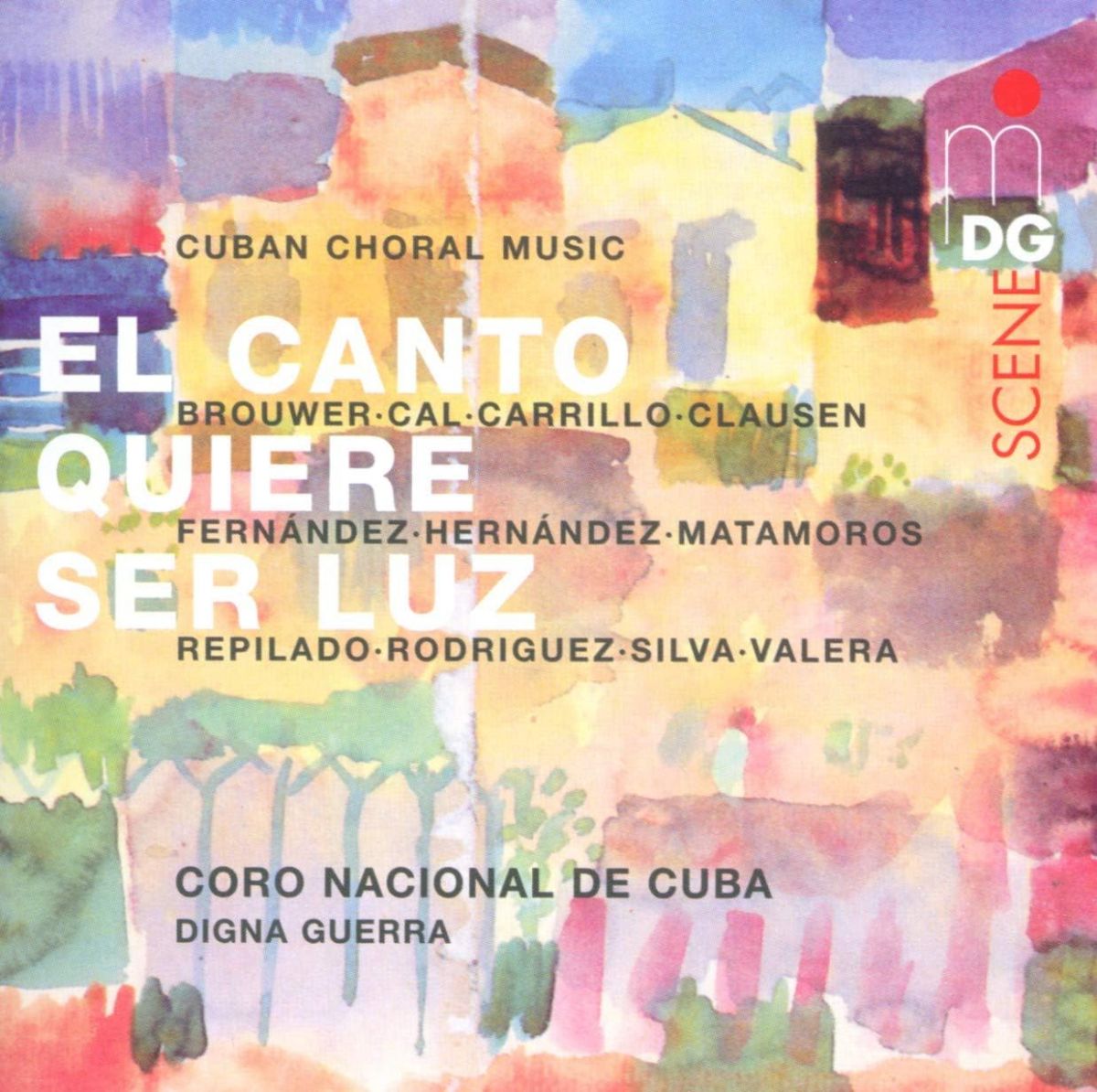 šCD Coro Nacional De Cuba Cuban Choral Music:El Can MDG60217042 /00110