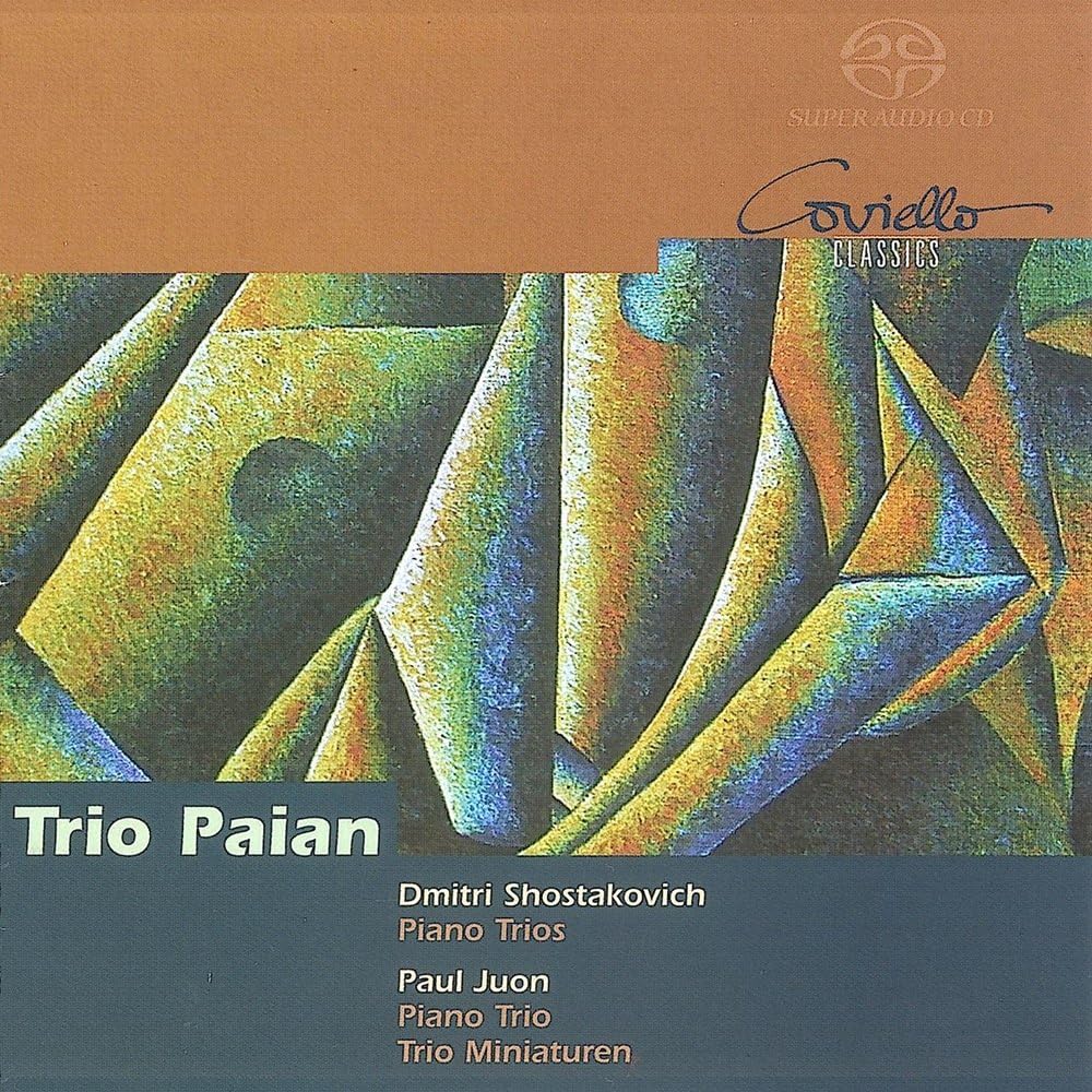 【中古】輸入CD Trio Paian, Paul Juon, Dmitry Piano Trios 1 &amp; 2 COV50502 /00110
