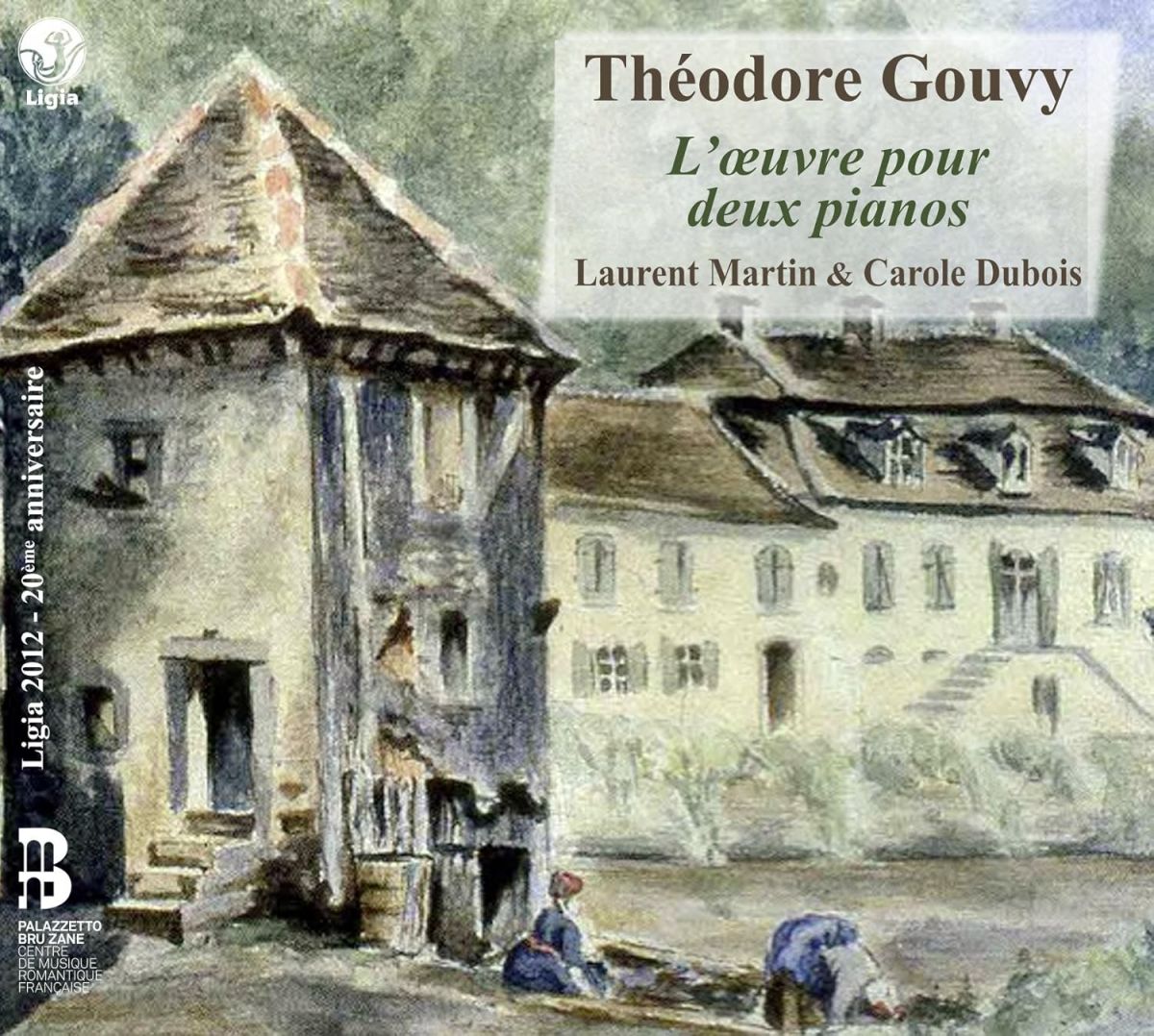 【中古】輸入CD ローラン・マルタン, カロール・ テオドール・グヴィ : 2台ピアノのための作品集 (Theod LIDI030224912 /00110