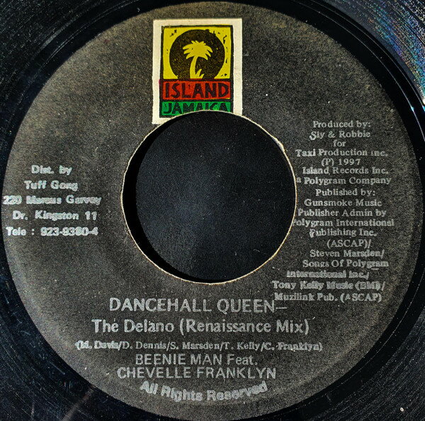 Other - 【中古】7” Beenie Man, Chevelle Franklyn Dancehall Queen (Renaissance Mix) NONE Island Jamaica /00080