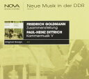 【中古】CD Friedrich Goldmann, Paul-Heinz New Music in the D.D.R. 6 0013062BC /00110
