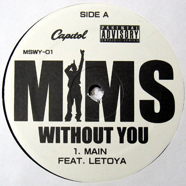 【中古】12インチ Mims Without You / Like This (Remix) MSWY01 NOT ON LABEL