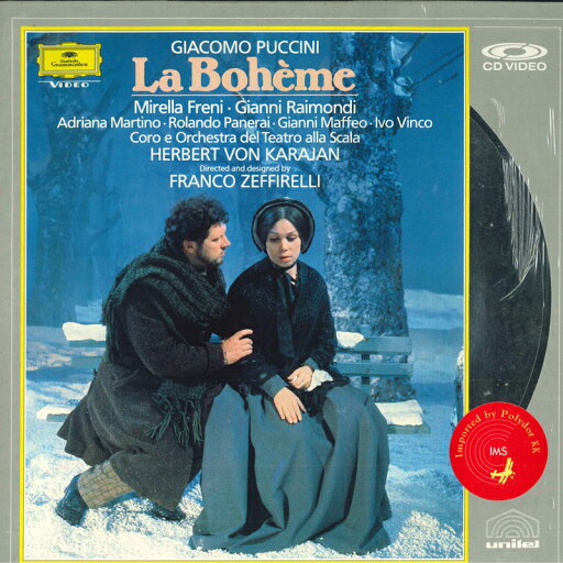 【中古】米LASERDISC Giacomo Puccini La Boheme 0722051 /00600 【中古】米LASERDISC Giacomo Puccini La Boheme 0722051 /00600