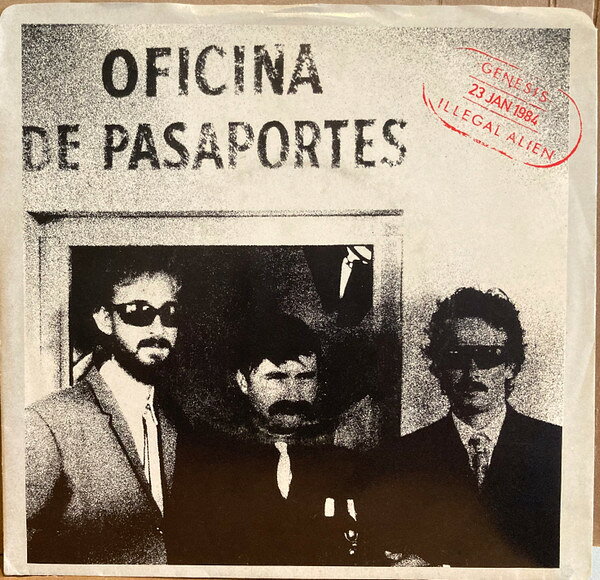 Artist Name: J - 【中古】7” Genesis Illegal Alien 7896987 Atlantic /00080