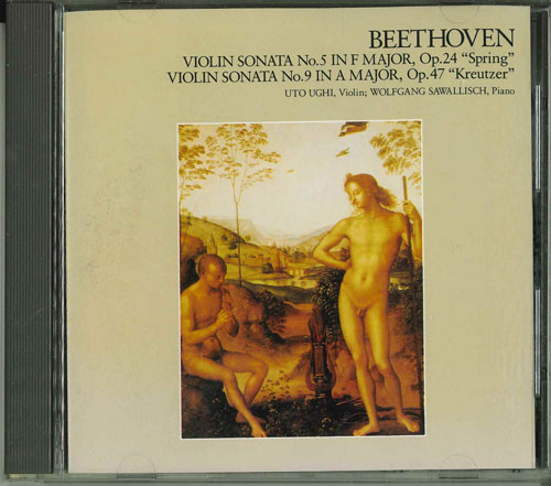 ・アーティスト ベートーヴェン ・タイトル ヴァイオリン・ソナタ第5番＆9番　ウーギ/サヴァリッシュ ・レーベル・型番 ・フォーマット CD ・コンディション(盤) 非常に良い(EX) ・コンディション(ジャケット) ・コンディション(帯) オビなし ・特記事項 サンプル画像です。実際の商品の画像ではありません 商品写真はバーコード/カタログ番号に対応したサンプル画像ですので、お送りする商品の画像ではありません。帯やライナーなどの付属品は、特記事項に記載されている場合のみ含まれます。プロモやカラーレコードなどの仕様についても、該当する場合のみ特記事項に記載しています。 【ご購入前に必ずご確認ください】 ・本店サイト(www.recordcity.jp)とは価格、送料が違います ・本店サイト、その他支店のオーダーとは同梱発送できません ・別倉庫から発送しているため、店頭受け渡しは対応しておりません ・一部商品は他の通販サイトでも販売しているため、ご注文のタイミングによっては商品のご用意ができない場合がございます。 ・土日祝日はお休みです 金曜・祝前日9時以降のご連絡またはご入金は、返答または発送が週明け・祝日明けに順次対応となります。 ・ご購入後のキャンセル不可 ご購入後のキャンセルはいかなる理由においてもお受けできません。ご了承の上、ご購入くださいませ。 ・日本郵便(ゆうパック/ゆうメール)によるお届けになります。 ・中古品であることをご理解ください 当ストアでは中古商品を主に販売しております。中古品であることをご理解の上ご購入ください。また、一部商品はRecordCityオンラインストアで試聴可能です。 ・返品について お客様のご都合による返品は一切承っておりません。 表記の内容と実際の商品に相違がある場合、また針飛び等で返品・返金をご希望される場合は、商品の到着後1週間以内にご連絡ください。商品の返送をこちらで確認後、キャンセル・返金を行います。 コンディションVG以下の商品は返品できません。プレイに影響のない表面のこすれ傷、プレス起因のノイズ盤は返品の対象外です。 【コンディション表記】 ・ほぼ新品(M-)(Like New) 完全な新品。未使用。当店ではほぼ使用しません ・非常に良い(EX)(Excellent) 中古盤として美品な状態。わずかな経年を感じるものの傷みを感じさせない、当店基準で最高の状態 ・良い(VG+)(Very Good Plus) 丁寧に扱われた中古品で、軽い使用感がみられる。 ・可(VG)(Acceptable) 使い込まれた中古品で、「良い」よりもさらに使用感がみられる。 ・悪い(VG-)(Bad) 状態が悪いアイテム。使用の保障はなく、再生不可、針飛び、目立つノイズがあるかもしれない。状態によるクレーム不可。返品不可。 ・非常に悪い(G)(Very Bad) 「悪い」よりさらに状態が悪いアイテム。使用の保障はなく、再生不可、針飛び、目立つノイズがあるかもしれない。状態によるクレーム不可。返品不可。 ・ジャンク(Fair)(Junk/Fair) 割れている、反っている、水ダメージがある、カビ、ジャケットが分離している、ひどい書き込み、ひどい擦れなど最低の状態。使用の保障はなく、再生不可、針飛び、目立つノイズがあるかもしれない。状態によるクレーム不可。返品不可。 ・ジャンク(Poor)(Junk/Poor) 割れている、反っている、水ダメージがある、カビ、ジャケットが分離している、ひどい書き込み、ひどい擦れなど最低の状態。使用の保障はなく、再生不可、針飛び、目立つノイズがあるかもしれない。状態によるクレーム不可。返品不可。