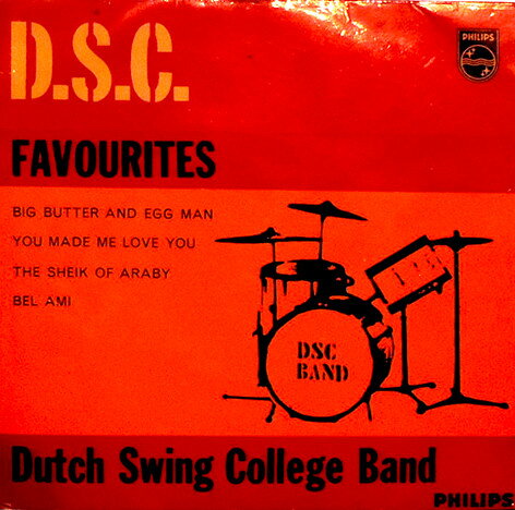 【中古】7” Dutch Swing College Band D.S.C. Favourites 433130PE Philips /00080
