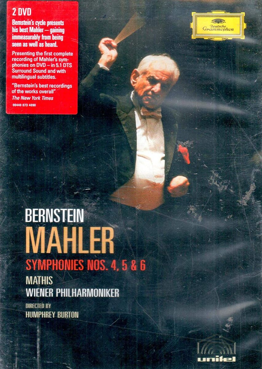 【中古】輸入2discs DVD Leonard Bernstein Symphonies 4-6 004400734090 /00220