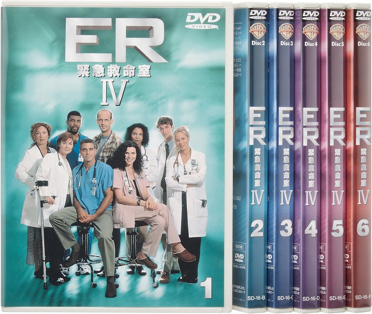š6discs DVD Movie ER ۵޵̿ IV  ե SD16 ̤ /00660
