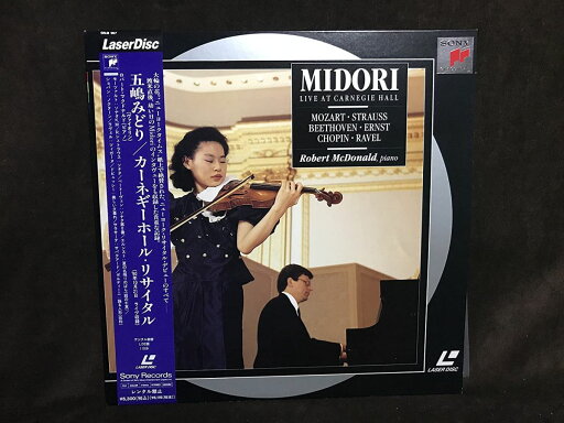 【中古】LASERDISC Laser Disc カーネギーホール・リサイタル /00500
