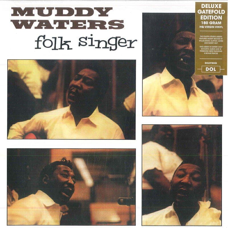 【新品】LP Muddy Waters Folk Singer DOL978HG DOL 未開封 /00400
