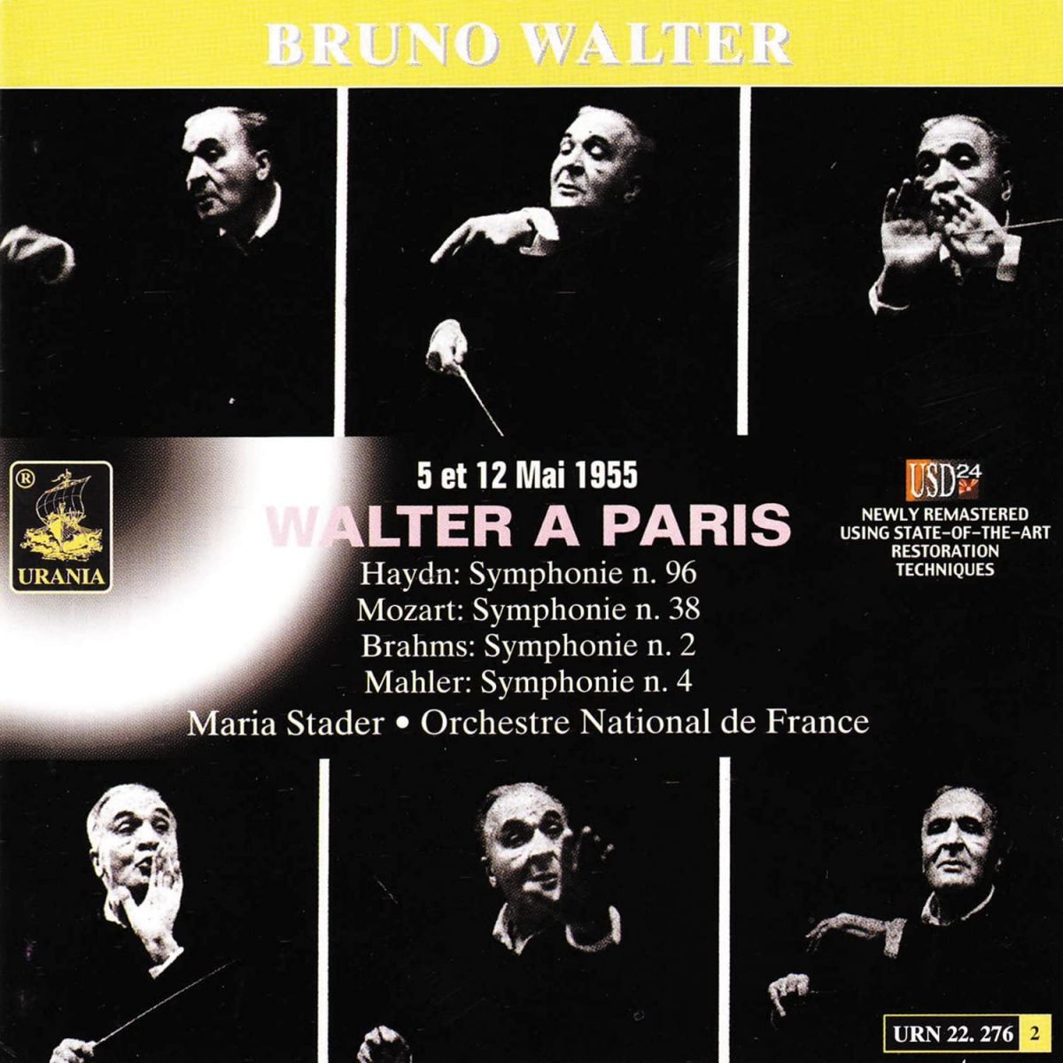 【中古】伊2CD Hayden, Mozart, Mahler; Walter Haydn/Mozart/Brahms/Mahler 未開封 /00220