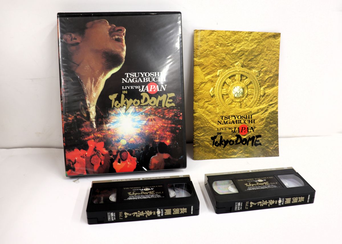【中古】2discs VHS 長渕剛 Live 92 Japan In Tokyo DOME TOVF11512 /01000