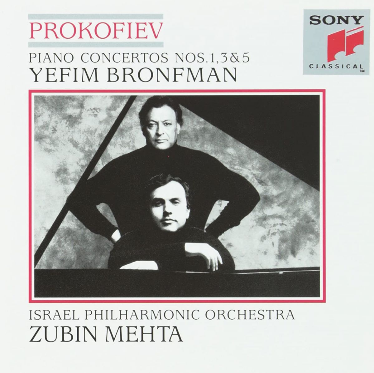 【中古】CD ブロンフマン(イェフィム), プロコフィエフ, メータ(ズービン); イスラエル・フィルハーモニー管弦楽団 プロコフィエフ:ピアノ協奏曲第1・3・5番 /00110