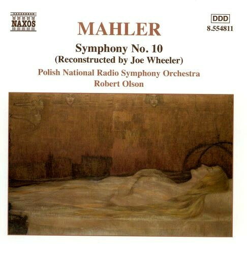 欧CD Mahler, Polish National Radio Symphony Orchestra, Robert Olson Symphony No.10 8554811 /00110