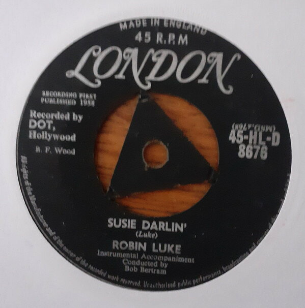 7” Robin Luke Susie Darlin / Livings Loving You 45HLD8676 London Records /00080