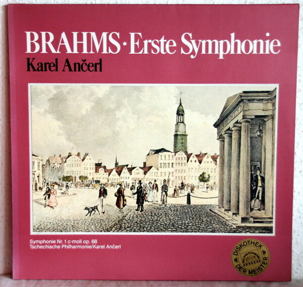 LP Johannes Brahms , The Czech Ph Symphonie Nr. 1 C-moll Op. 68 87687XAK Supraphon /00260