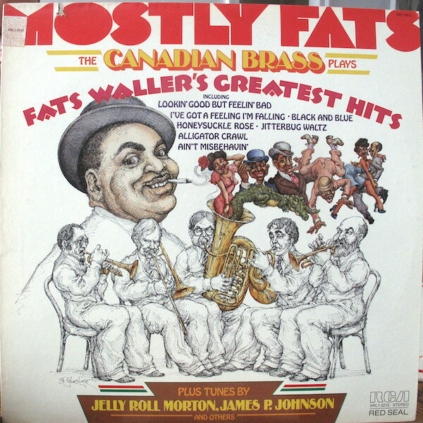 LP Canadian Brass Mostly Fats ARL13212 RCA Red Seal /00260
