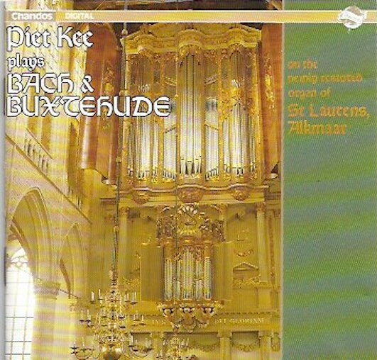 CD Piet Kee Piet Kee Plays Bach &amp; Buxtehude CHAN0501 CHANDOS /00110
